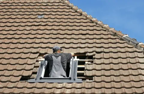 Pose de velux - Mées